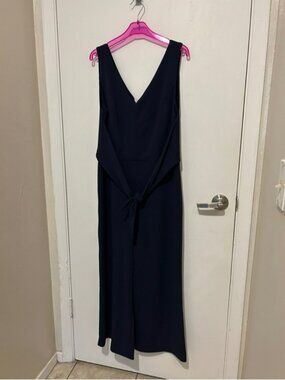 Navy blue jumpsuit